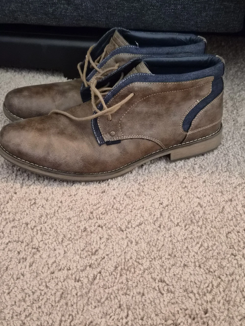 GBX Brown Tan Men's Casual Chukka Boots